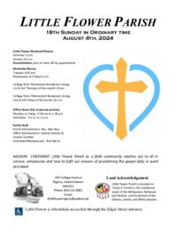 18th Sunday in ordinary time B (2024)