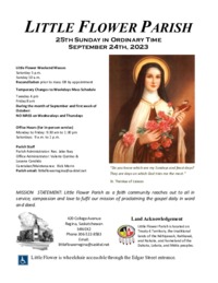 25th Sunday in Ordinary Time