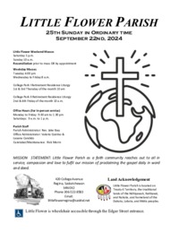 25th Sunday in ordinary time B (2024)