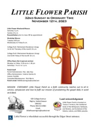 32nd Sunday in Ordinary Time 2023