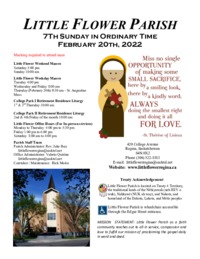 Seventh Sunday in Ordinary Time
