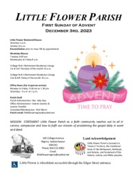 Advent - 1st A (2023)