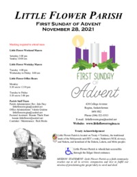 First Sunday of Advent