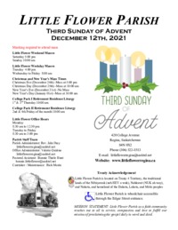 Third Sunday of Advent