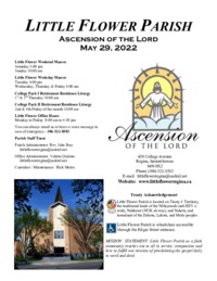 Ascension of the Lord