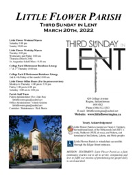 Third Sunday in Lent