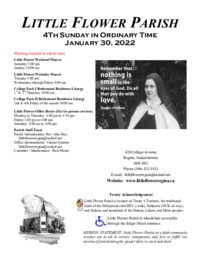 Fourth Sunday in Ordinary Time