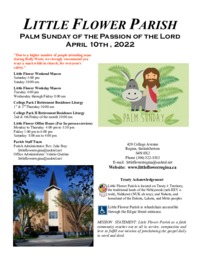 Palm (Passion) Sunday
